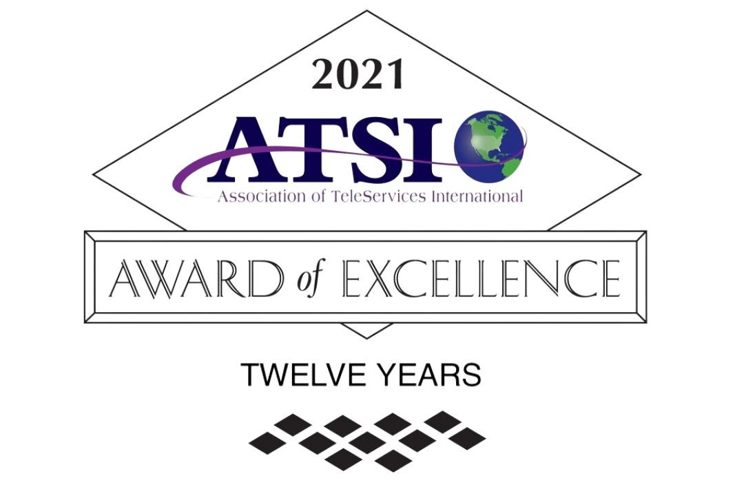 ATSI 12 YEAR AWARD OF EXCELLENCE
