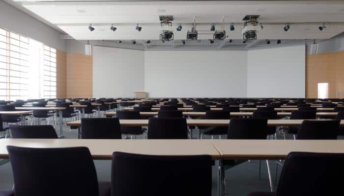 Image of empty meeting space